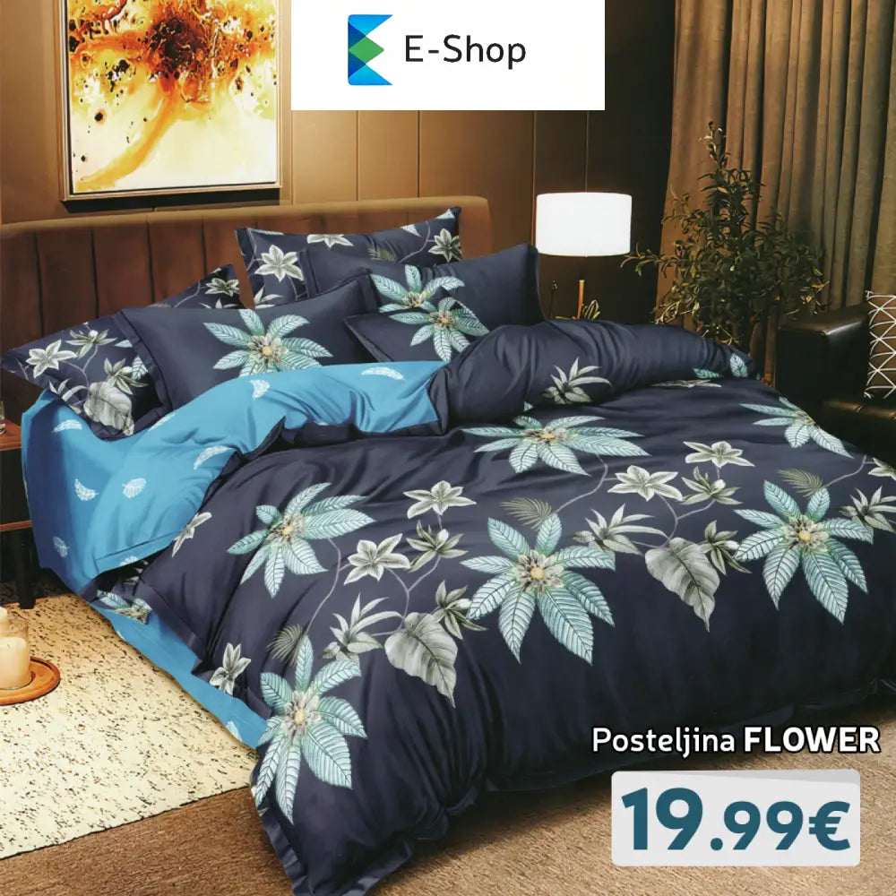 4DIELNA SÚPRAVA POSTELÍN FLOWER Slovakia