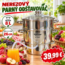 Načítať obrázok do zobrazovača galérie, XXL 8 L PARNÝ ODŠŤAVOVAČ