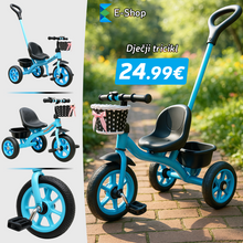 Načítať obrázok do zobrazovača galérie, DETSKÁ TROJKOLKA