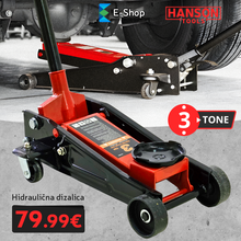 Načítať obrázok do zobrazovača galérie, HANSON RUČNÝ HYDRAULICKÝ ZDVIHÁK 3T