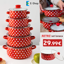 Načítať obrázok do zobrazovača galérie, SET RETRO HRNCOV - 5 KUSOV