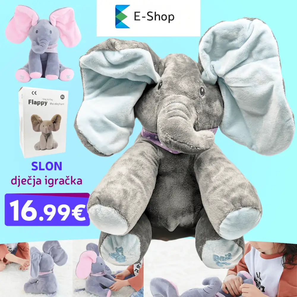 INTERAKTÍVNY SLON DAMBO – E-Shop Slovakia