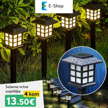 Načítať obrázok do zobrazovača galérie, Led Solarna Vrtna Svjetiljka- 4 Komada Alat