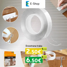 Načítať obrázok do zobrazovača galérie, Nano Samoljepljiva Adhezivna Traka Kuanstvo