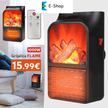 Načítať obrázok do zobrazovača galérie, Plamenový Ohrieva - Model Kamin Kuanstvo