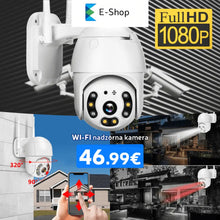 Načítať obrázok do zobrazovača galérie, Wi-Fi Vodoodolná Otoná Kamera 360° Elektronika