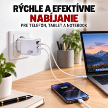 Načítať obrázok do zobrazovača galérie, RYCHLONABIJACKA 65 W
