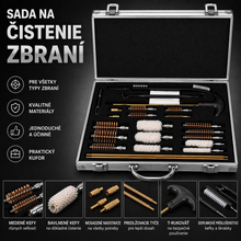 Načítať obrázok do zobrazovača galérie, SADA NA ČISTENIE ZBRANÍ V KUFRI
