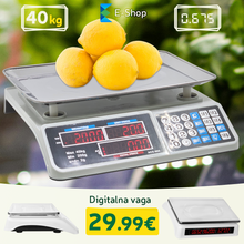 Načítať obrázok do zobrazovača galérie, DIGITÁLNA VÁHA – 40 KG
