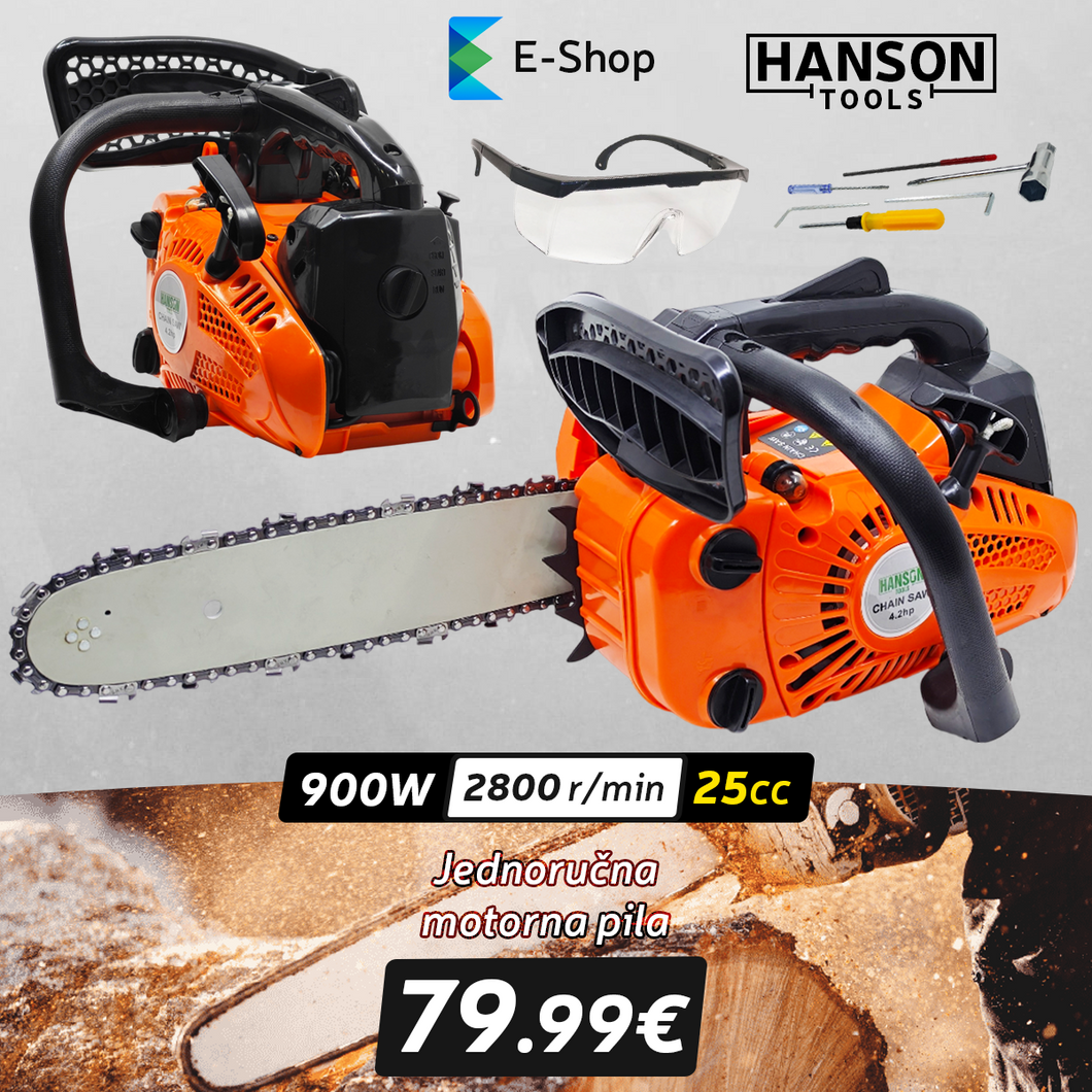 JEDNORUČNÁ MINI MOTOROVÁ PÍLA