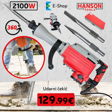 Načítať obrázok do zobrazovača galérie, Udarni Čekić 2100W 45J
