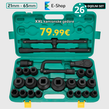 Načítať obrázok do zobrazovača galérie, XXL NÁKLADNÉ GEDORE 21-65mm
