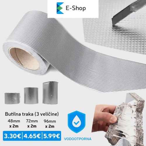 Aluminijska Vodootporna Butilna Traka