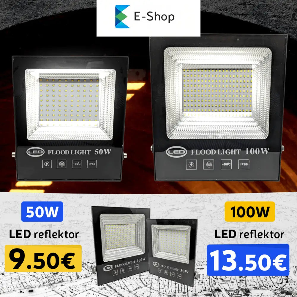 LED REFLEKTORY SMD – E-Shop Slovakia