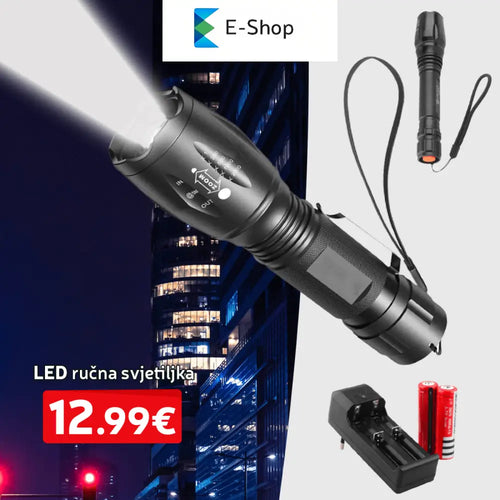 Led Runa Punjiva Svjetiljka Elektronika