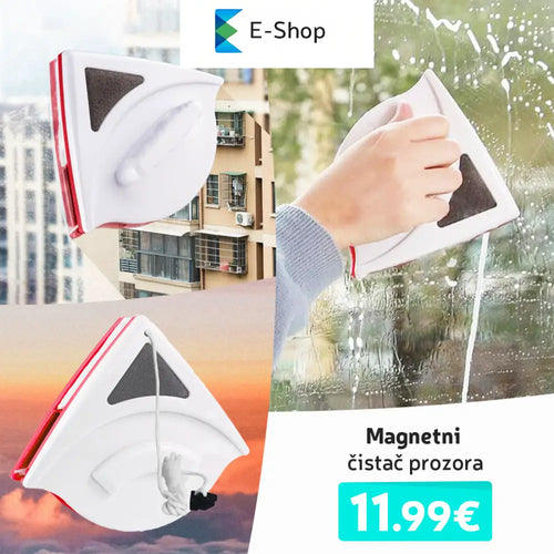 Magnetni Obostrani Ista Staklenih Povrina Kuanstvo