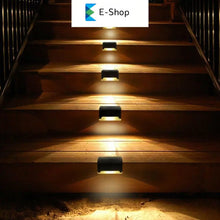 Načítať obrázok do zobrazovača galérie, 8-16-PCS-Solar-Lights-Solar-Step-Lights-Outdoor-Waterproof-Led-Solar-Stair-Fence-Lamp-decoration-9
