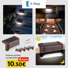 Načítať obrázok do zobrazovača galérie, Solarna Rasvjeta Za Stepenite- 4 Kom Elektronika
