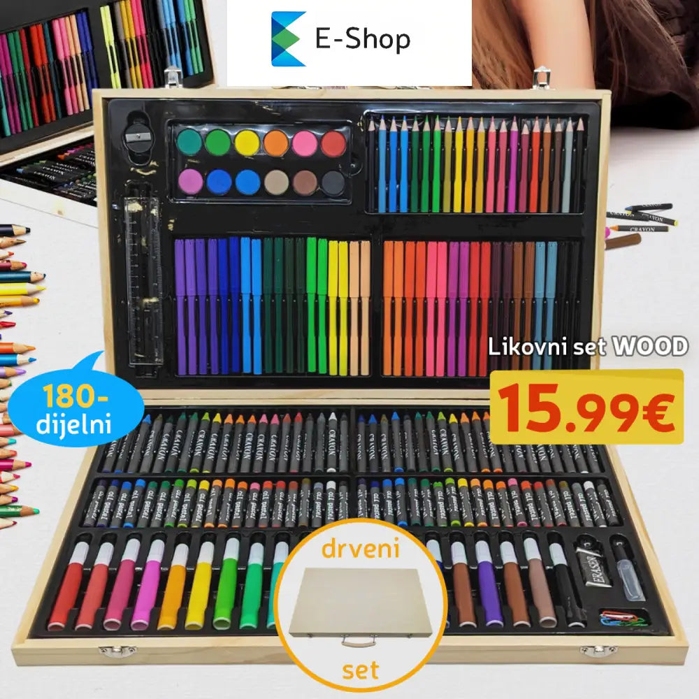 Likovni Set Wood